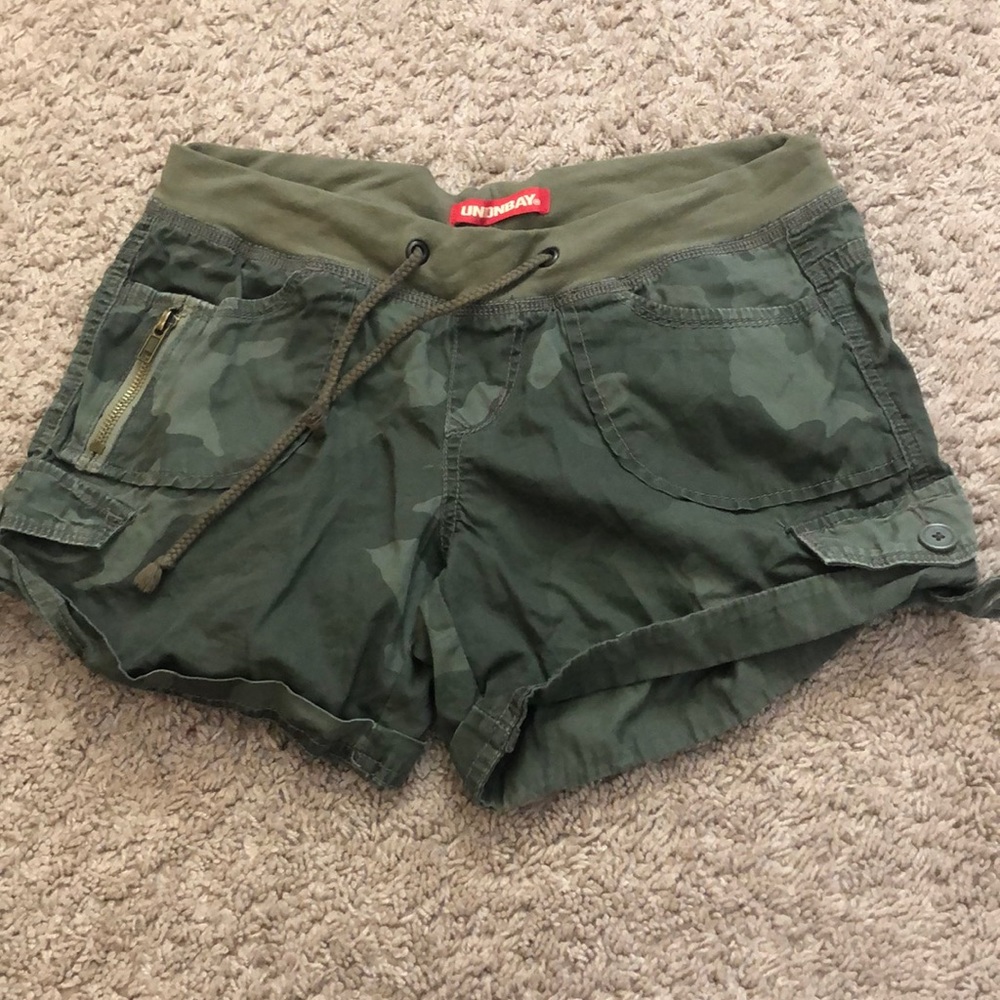 Union Bay Camo shorts with drawstring